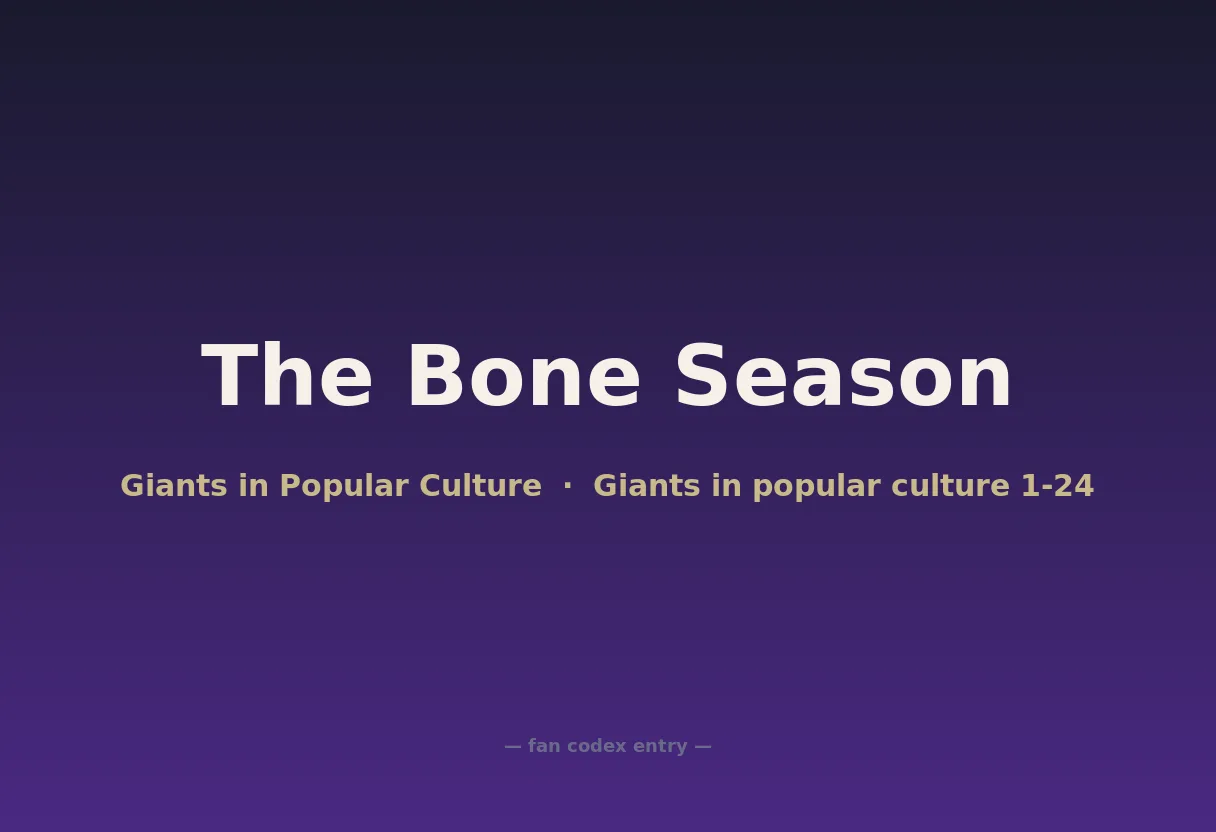 The Bone Season