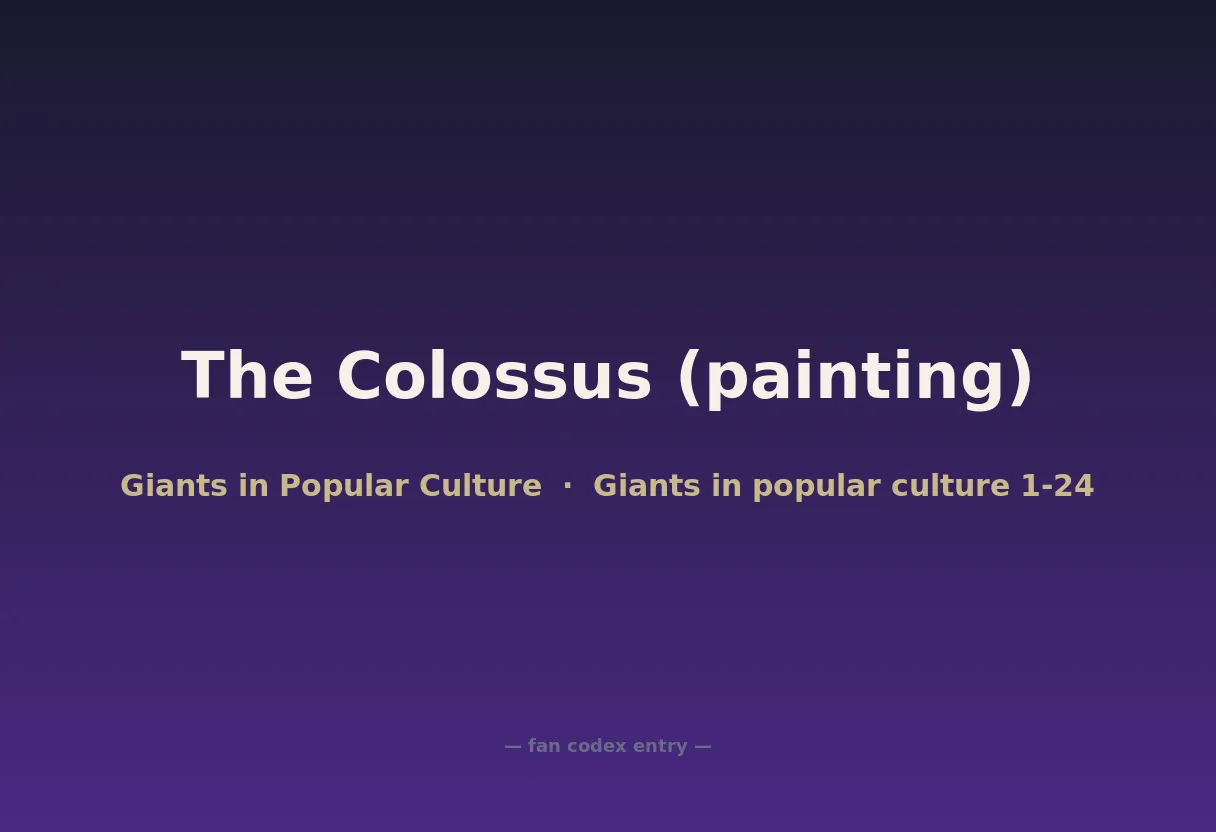 The Colossus (painting)